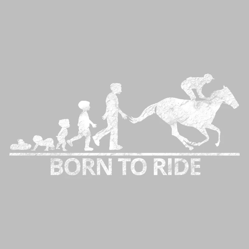 Chevaux d'équitation évolution hobby