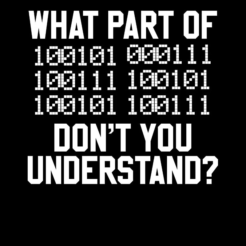 Binaer Code Informatik Student