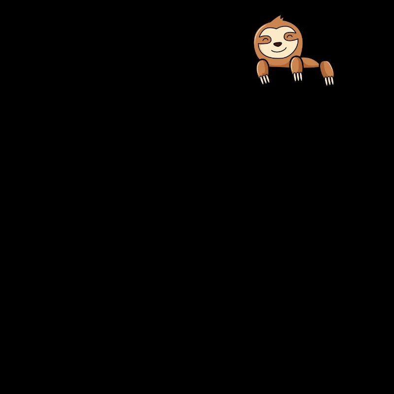 Funny Sloth in Your Pocket