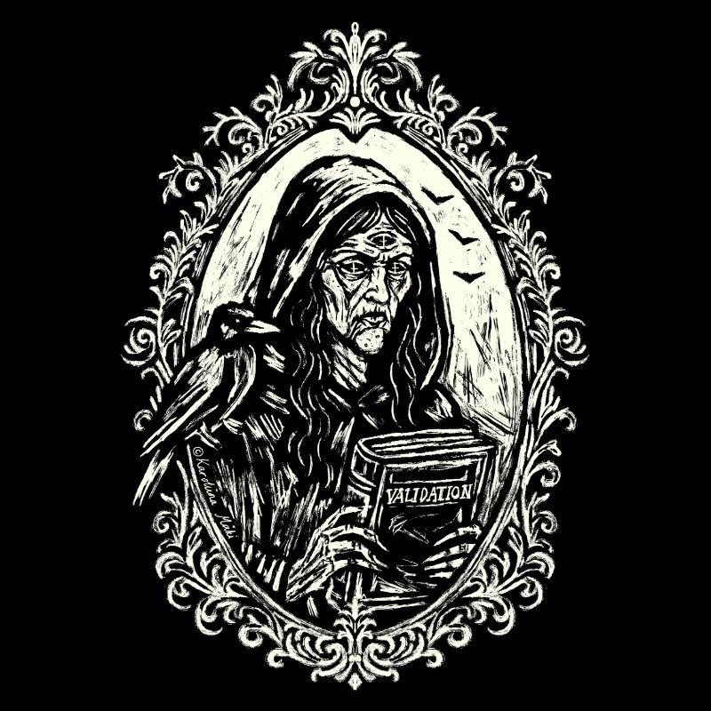 Ornament Witch Portrait