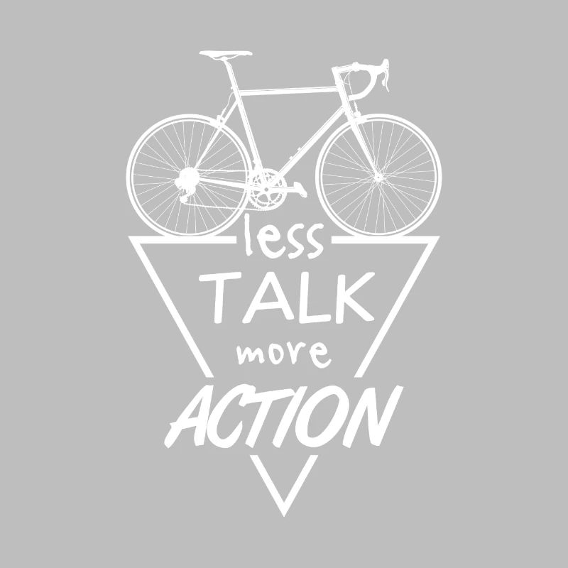 Plus d’action, plus de vélos Less Talk More Action
