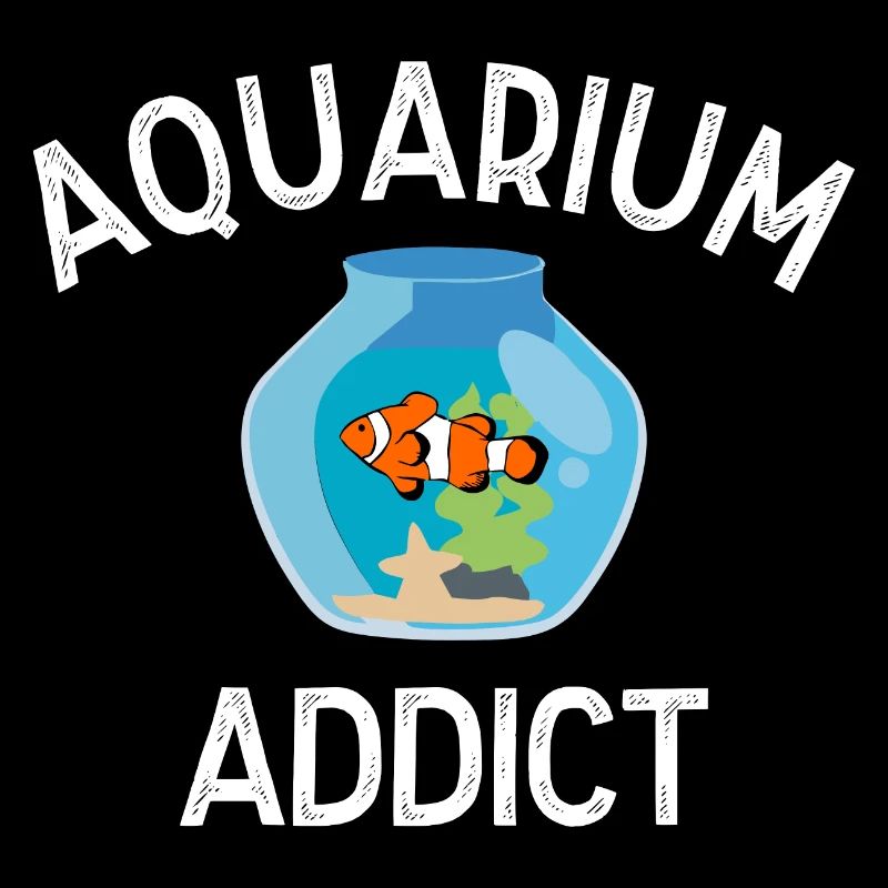 Aquarium addict aquaristic fish nemo gift