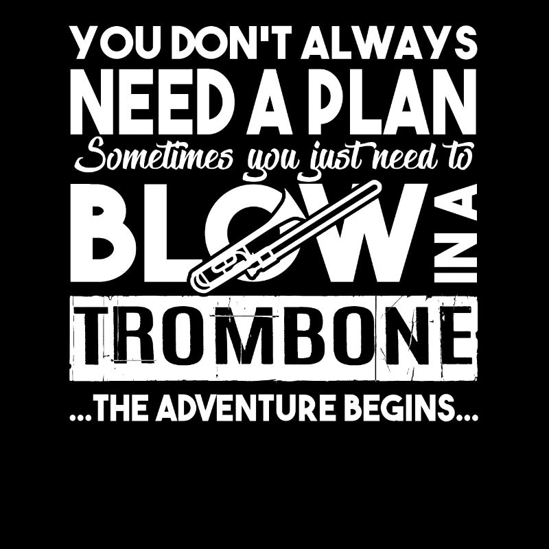 Le trombone doit souffler dans un trombone