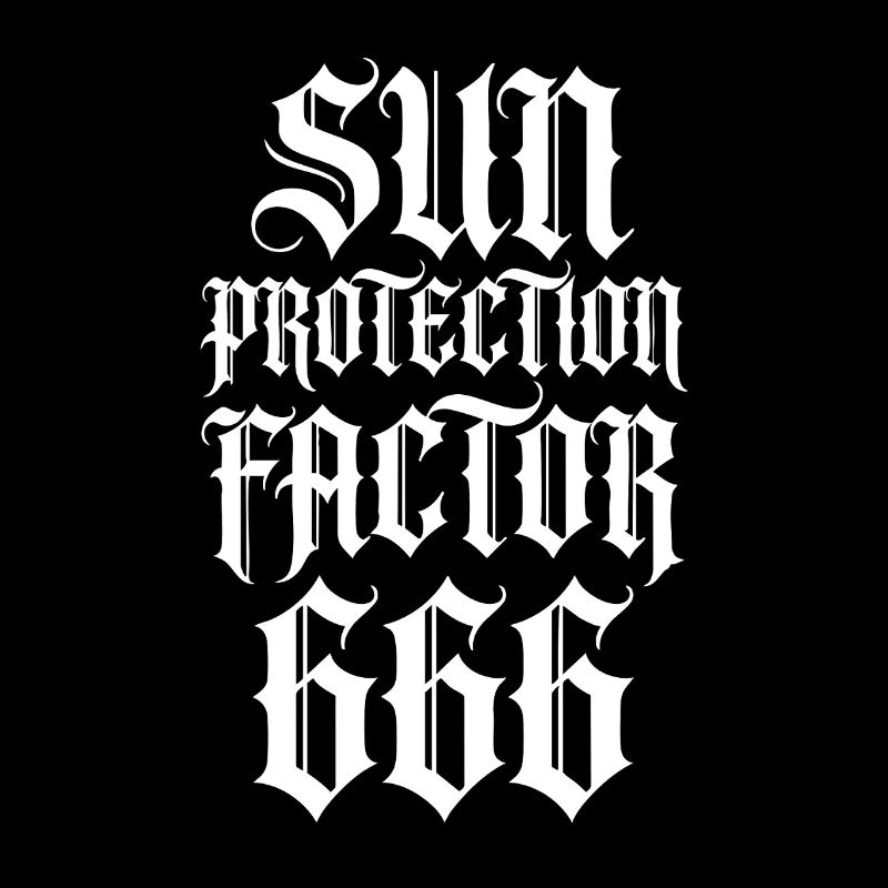 Gothic Provokationsspruch