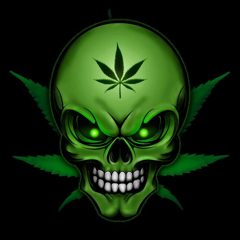 Hemp Skullhead 001 AllroundDesigns