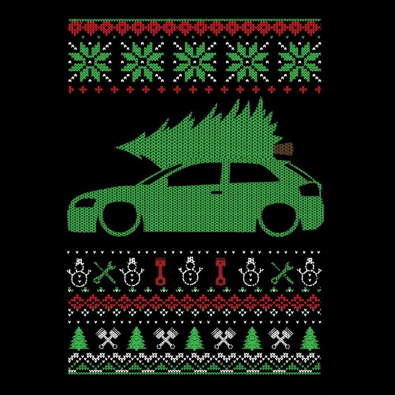 Pull moche de Noël