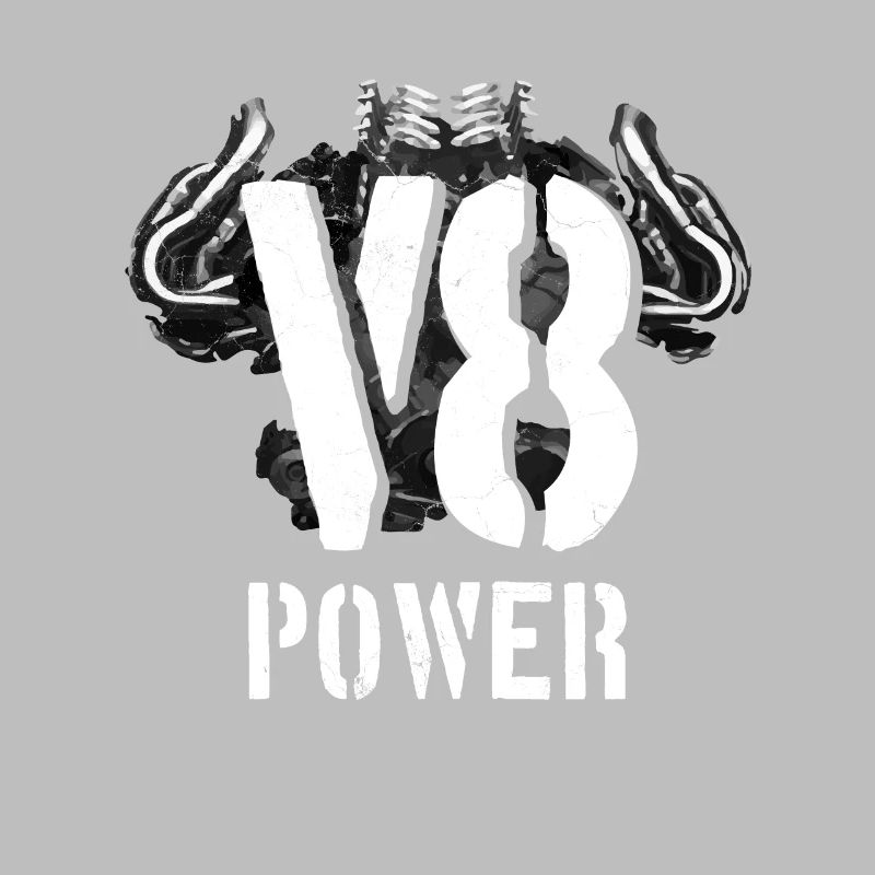 V8 engine engine power