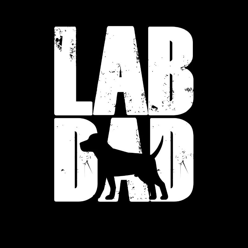 Hund Labrador Papa Lab Dad Labbi Jagd Geschenk