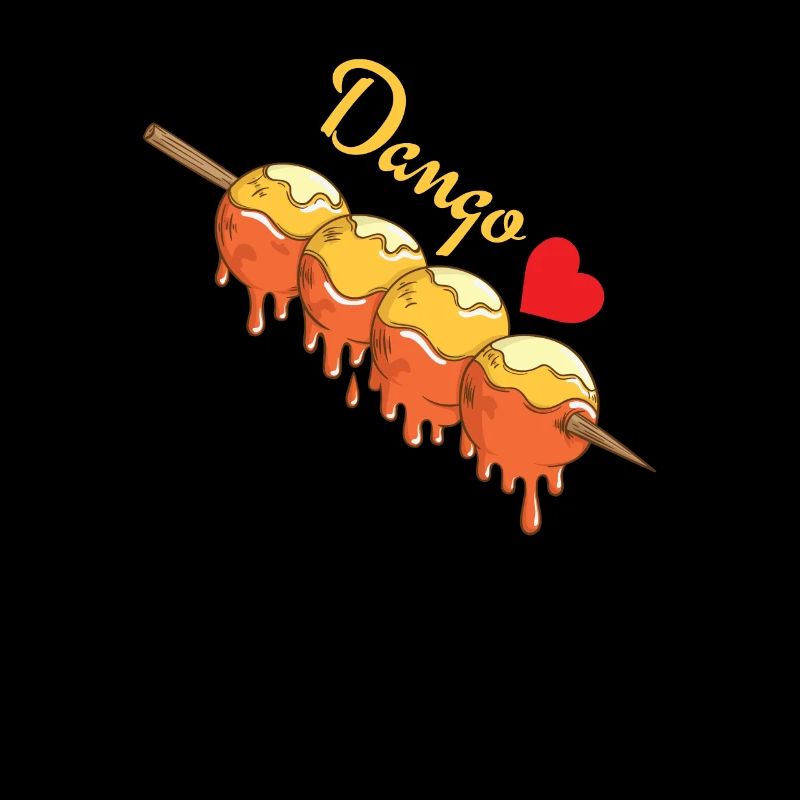 Dango mochiko rice dumplings