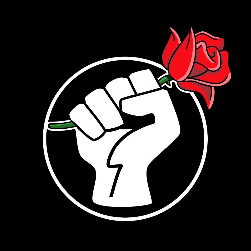 Fist with a Rose