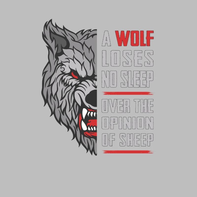 Wolf Motivation Sort Cadeau