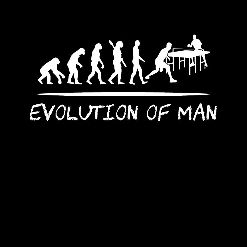 Evolution of Man tennis de table