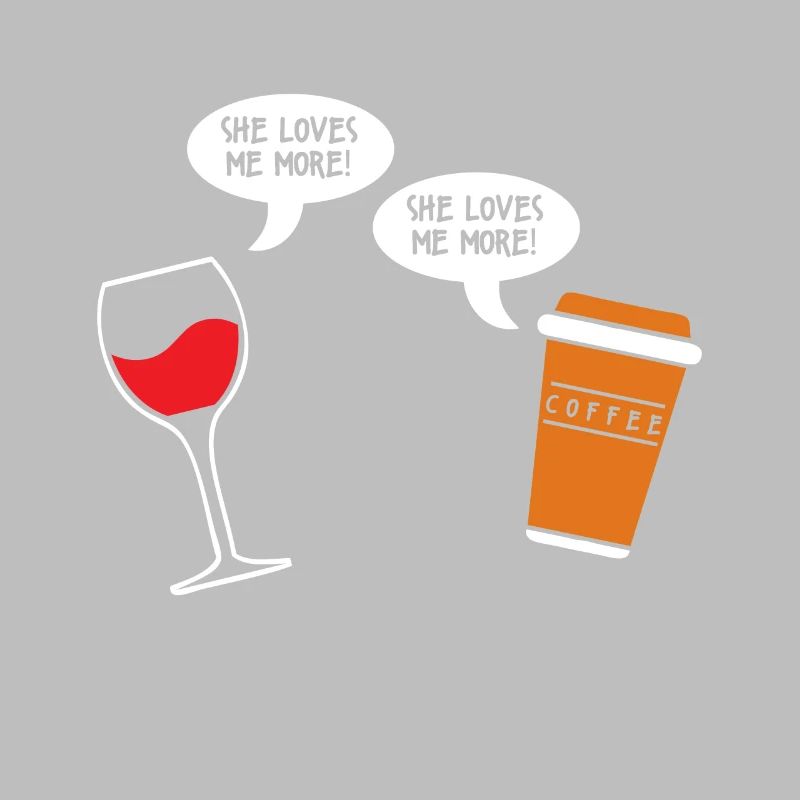 Wein und Kaffee Argumentation Koffein Liebe