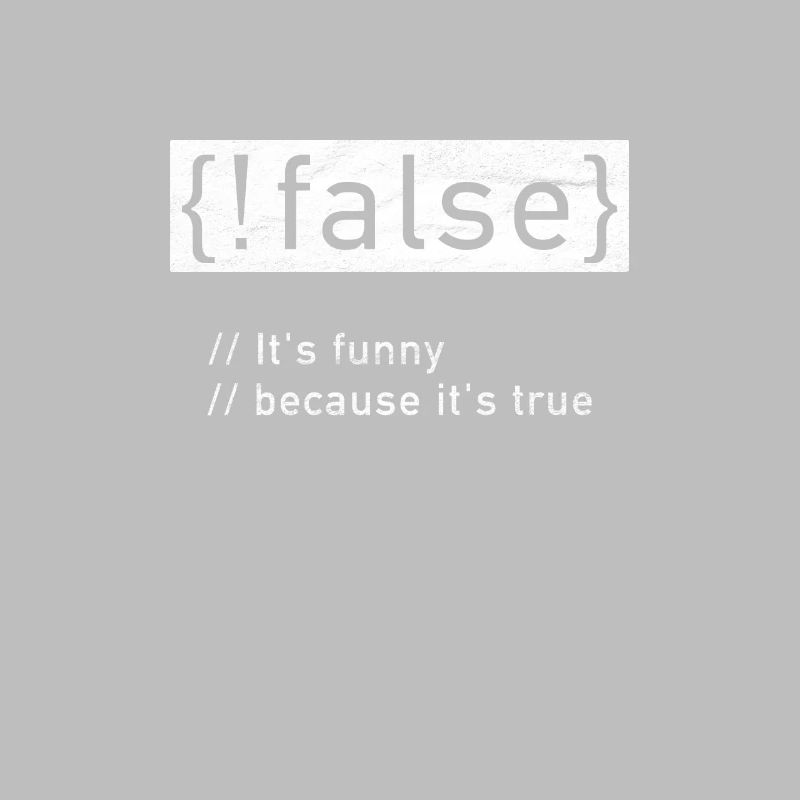 Programmeur pirate informatique Nerd Geek! False true