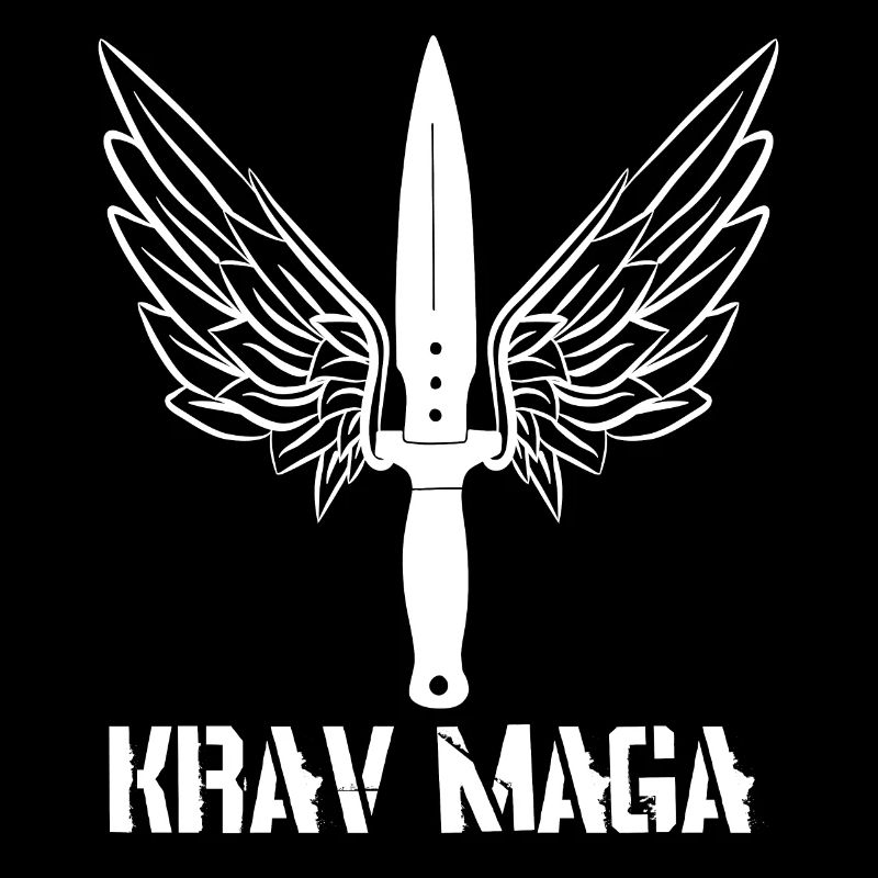 Krav Maga Messer mit Flügeln