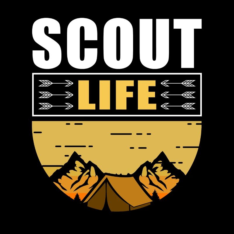 Scout Life | Campen Pfadfinder Geschenk Camping