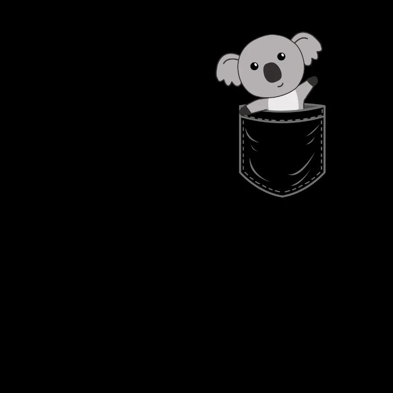 Koala in Brusttasche Tasche Koalas Koalatasche
