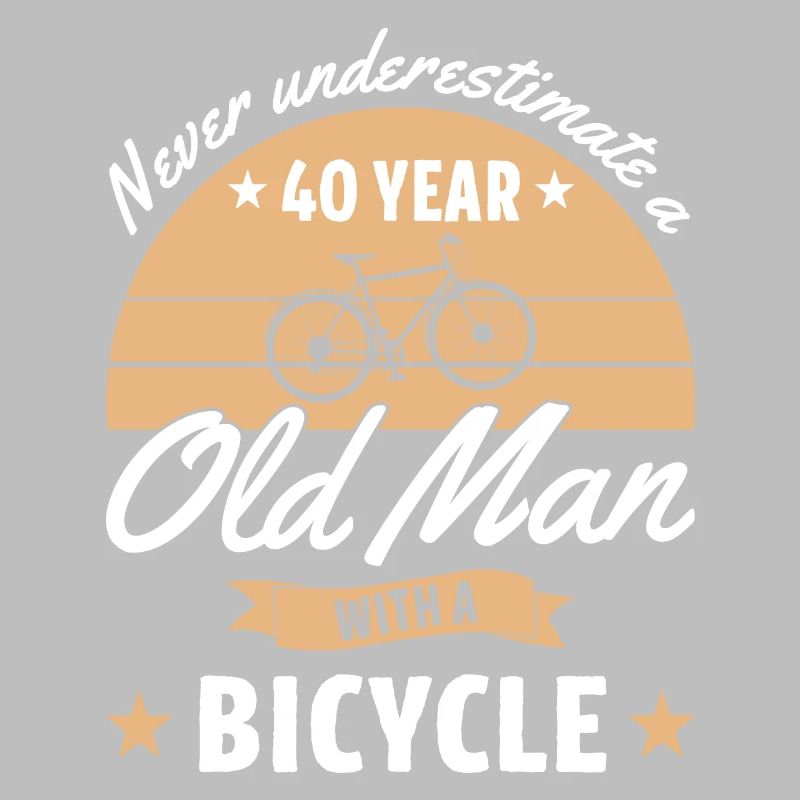 Never underestimate a 40 year old man with bicycle