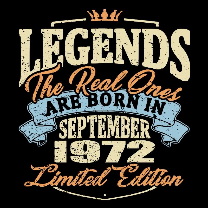 Wahre Legenden werden im September 1972 geboren