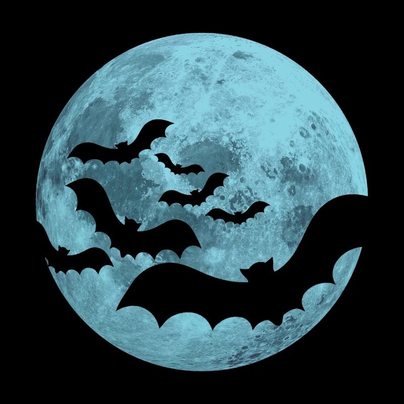 bats full moon