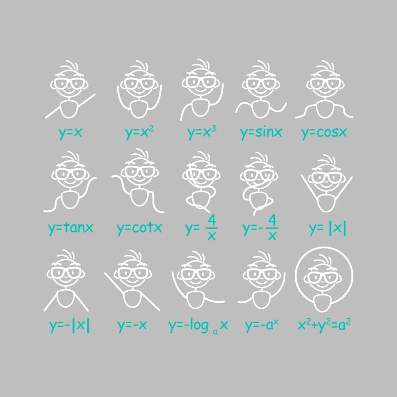 Math math teacher equation graph dance