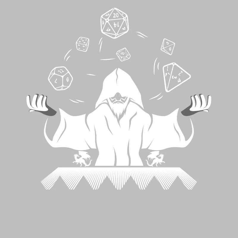 Game Master DM GOD D20 Wizard RPG de table