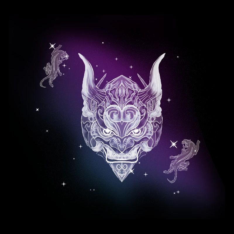 Oni Dämon Maske