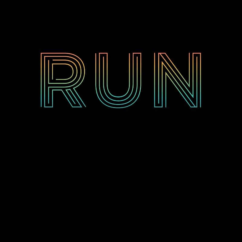 For runners: RUN