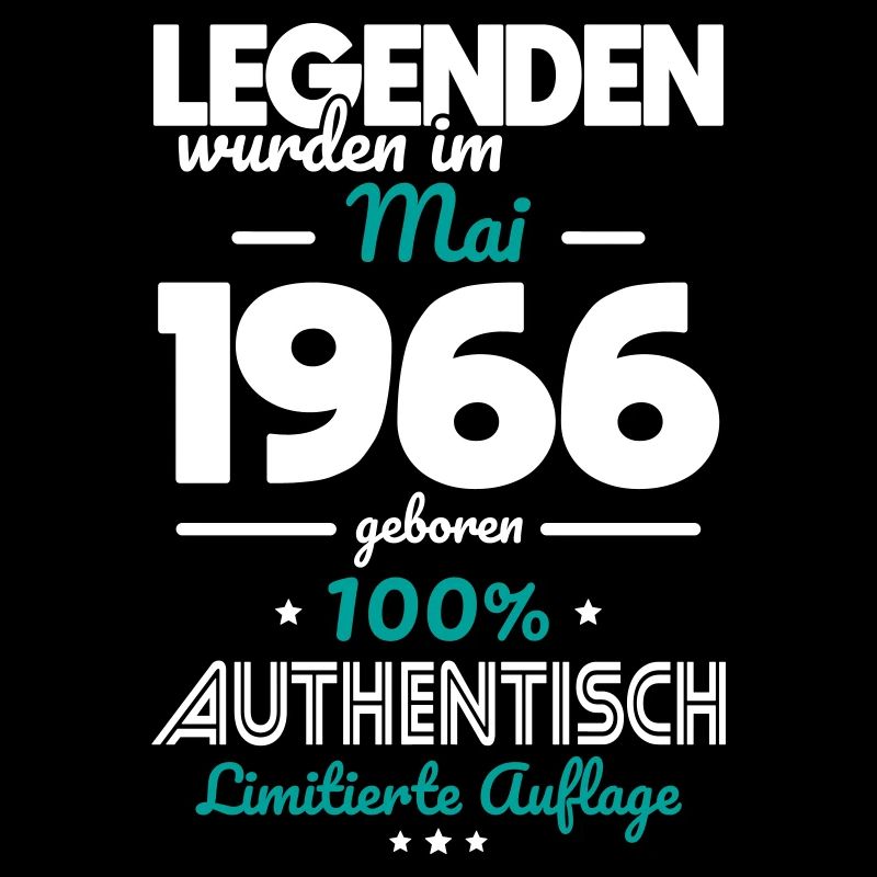 60. Geburtstag - Legenden wurden im Mai 1966