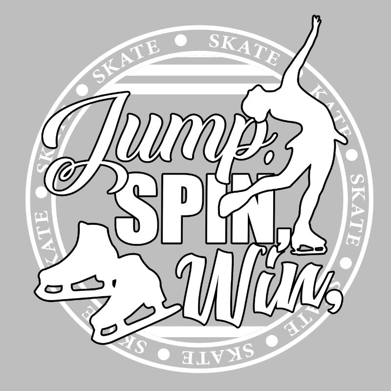 Eiskunstlauf, Eislauf, jump spin win