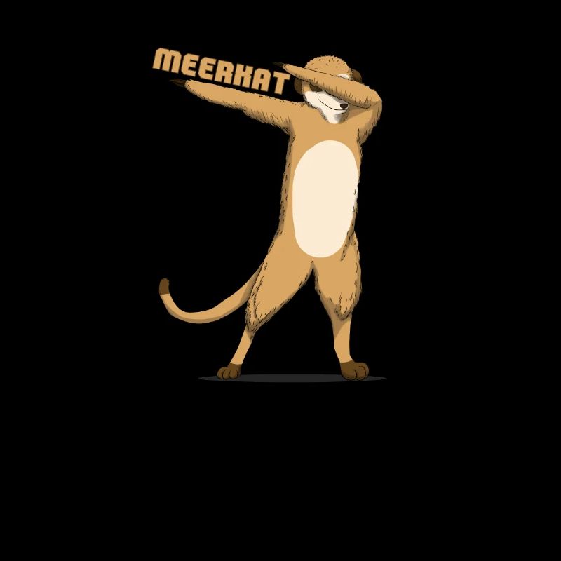 Meerkat Erdmännchen Design Dab