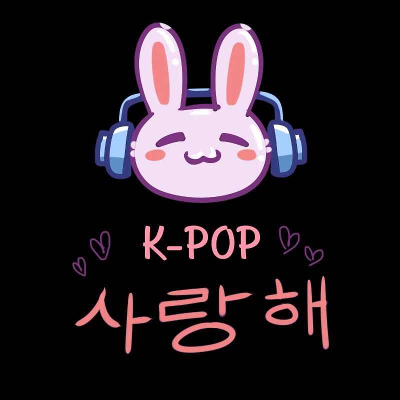 Cute K-Pop Bunny - Kpop Music Gift Idea