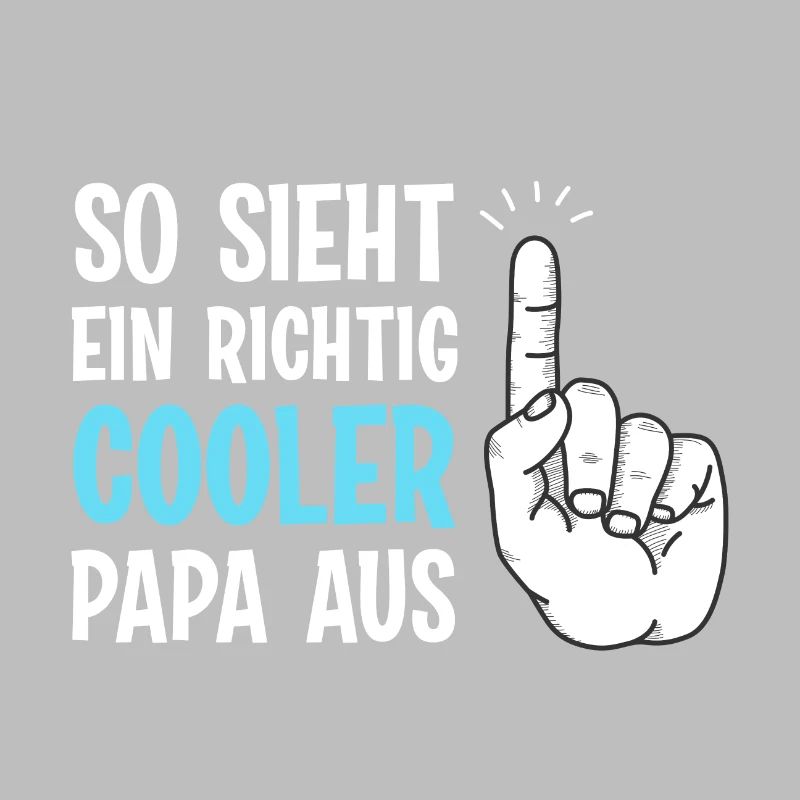 So sieht ein richtig cooler Papa aus