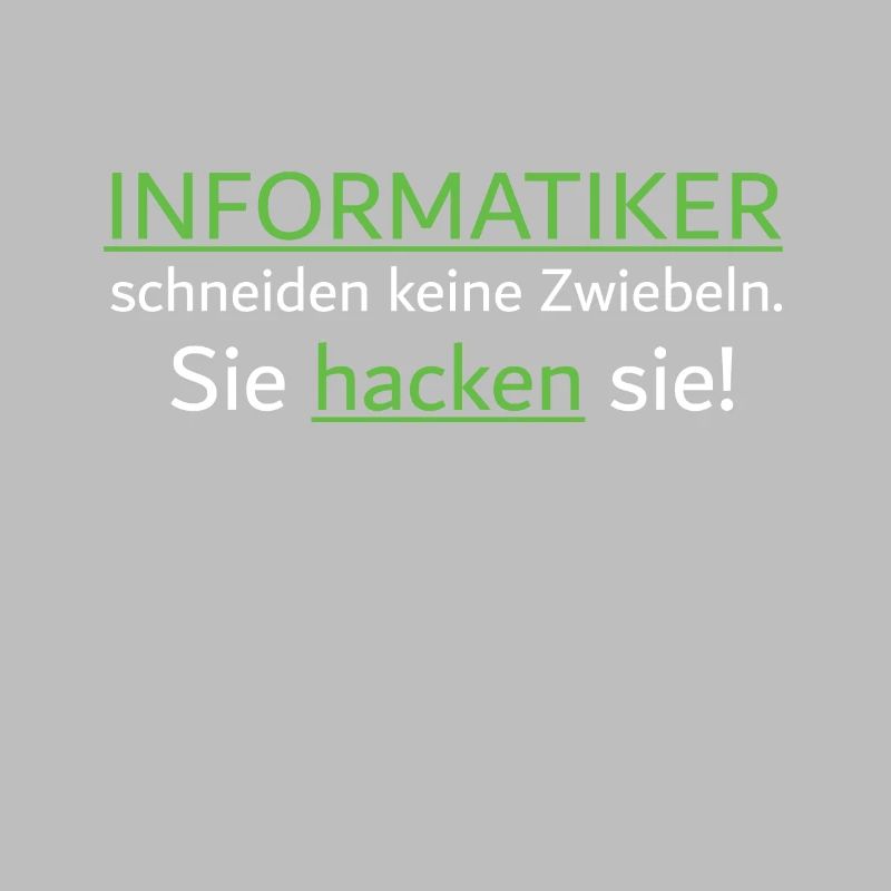 Informatiker Programmierer Hacker
