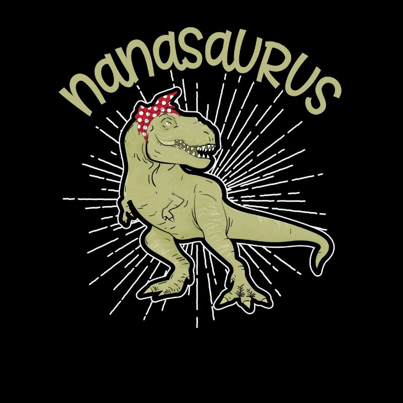 Nanasaurus New Nana DIno Lover Tee Geschenk von