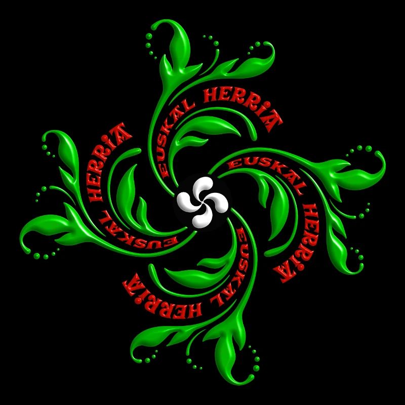 Croix Basque. Lauburu