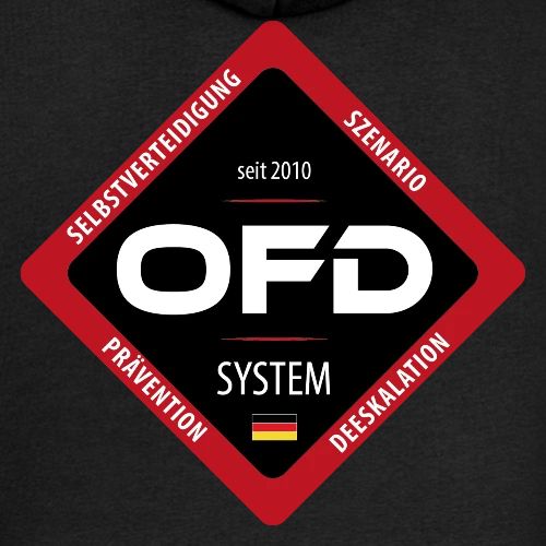 OFD Logo final png - Unisex Premium Bio Zip Hoodie