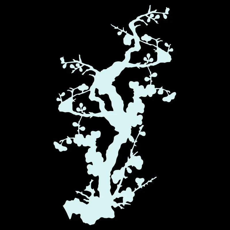 Sakura Shadow 影の桜 ( silhouette cerisier fleuri )