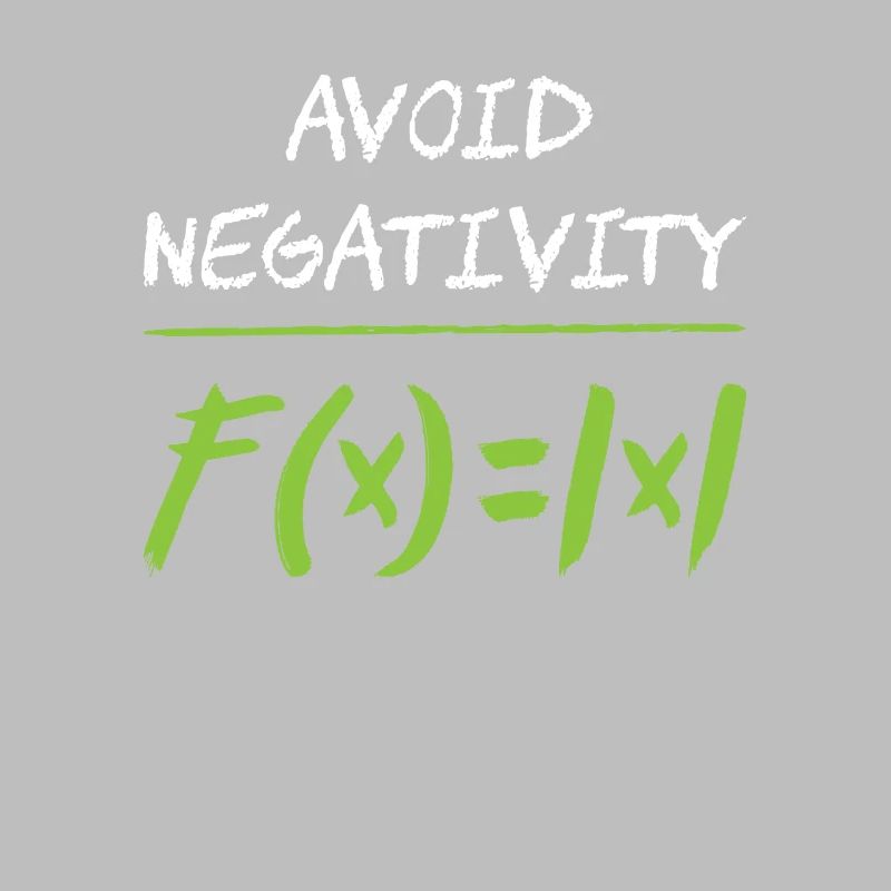 Avoid negativity math