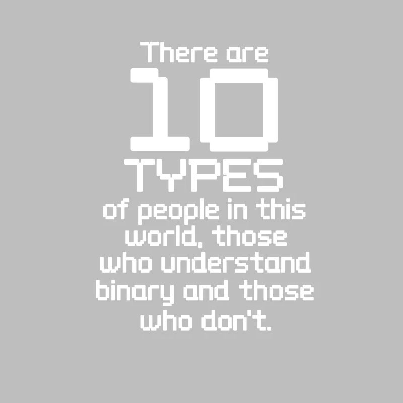 Cadeau de nerd informatique programmeur de code binaire