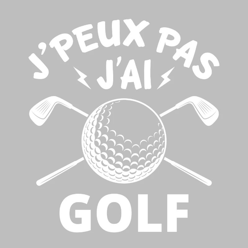 I can't have golf golfer gift
