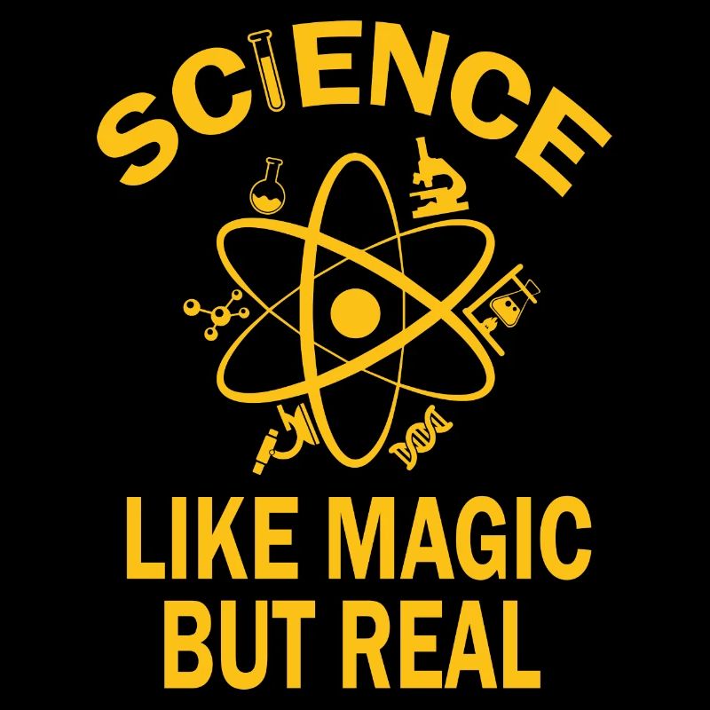 La science comme la magie mais le vrai professeur de sciences rétro