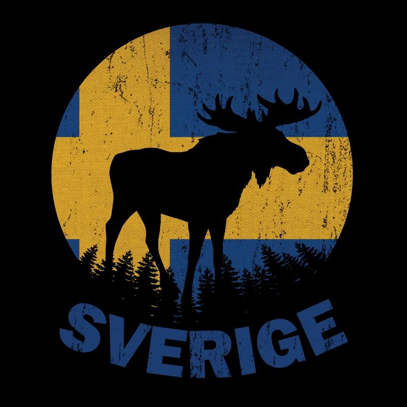 Schweden Reise Elch Skandinavien Geschenkidee