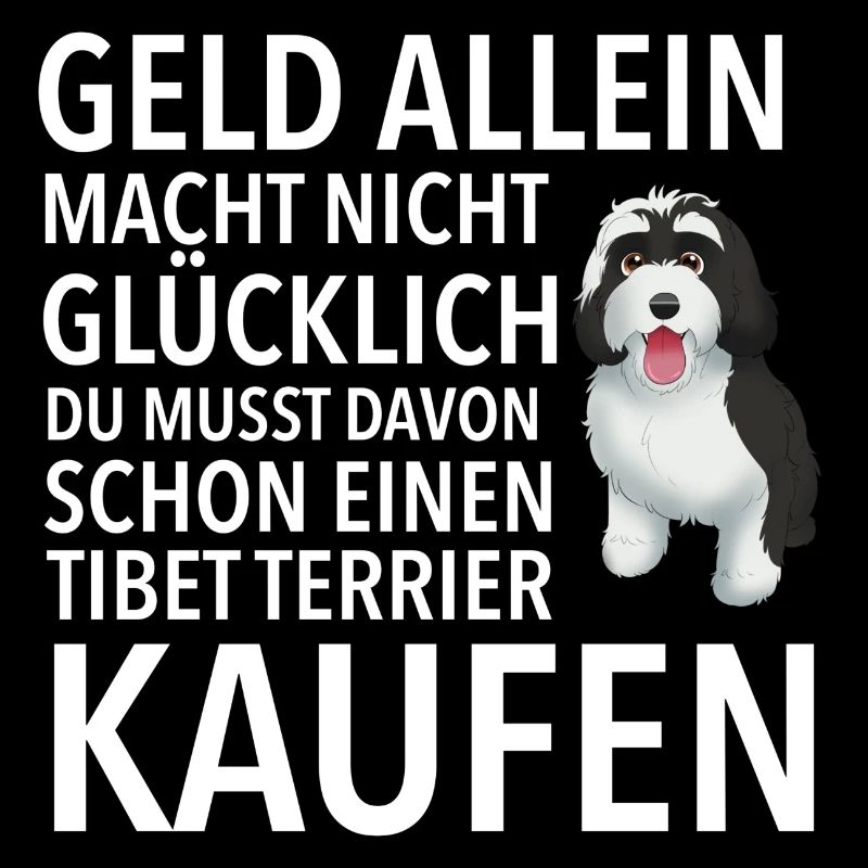 Tibet Terrier Glücklich - Tibet Terrier
