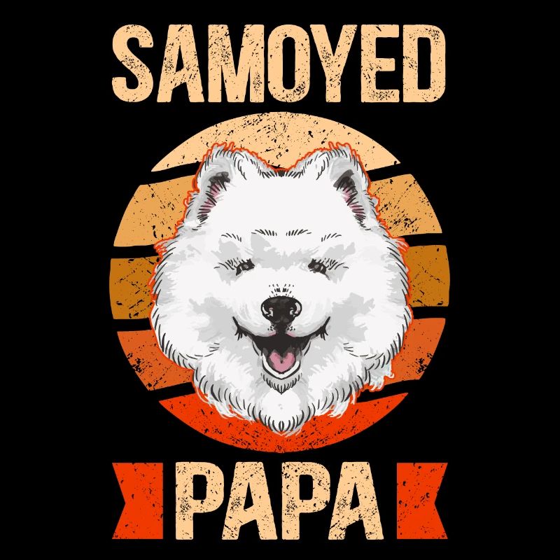 Samoyed Papa Propriétaire de chien Propriétaire Cadeau