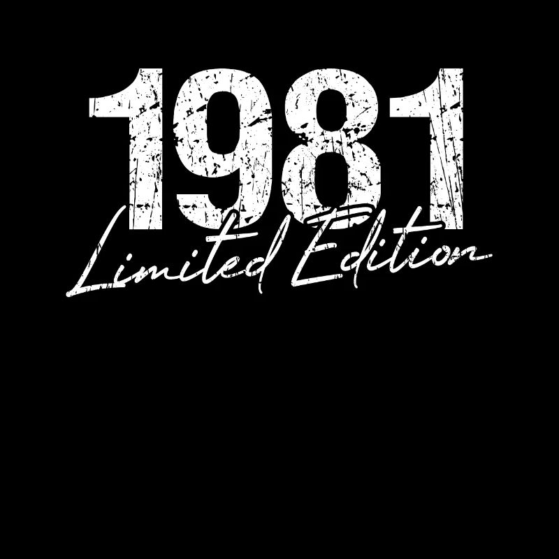 Anniversaire 1981 Édition Limitée Cadeau Occasion Cool
