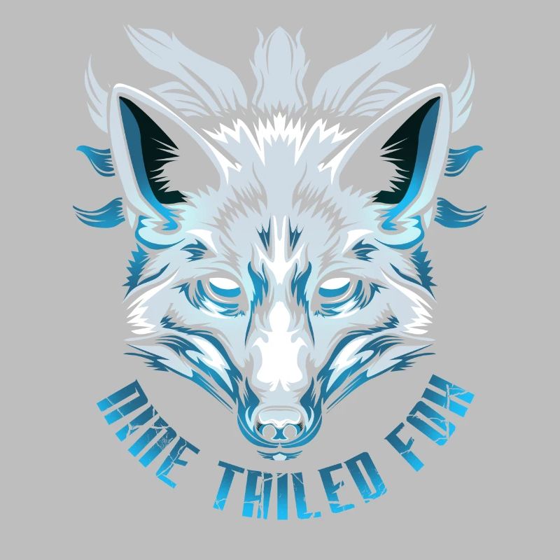 Neuf renards à queue