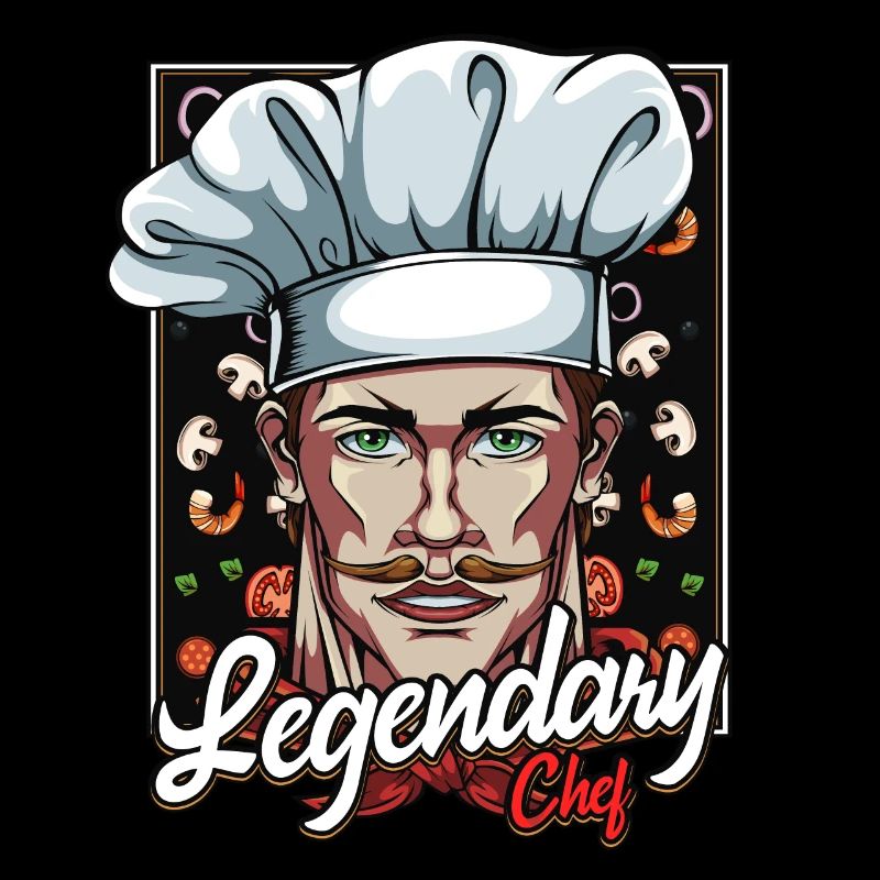 Chefkoch Küchenchef Kochkunst Kochen Geschenkidee