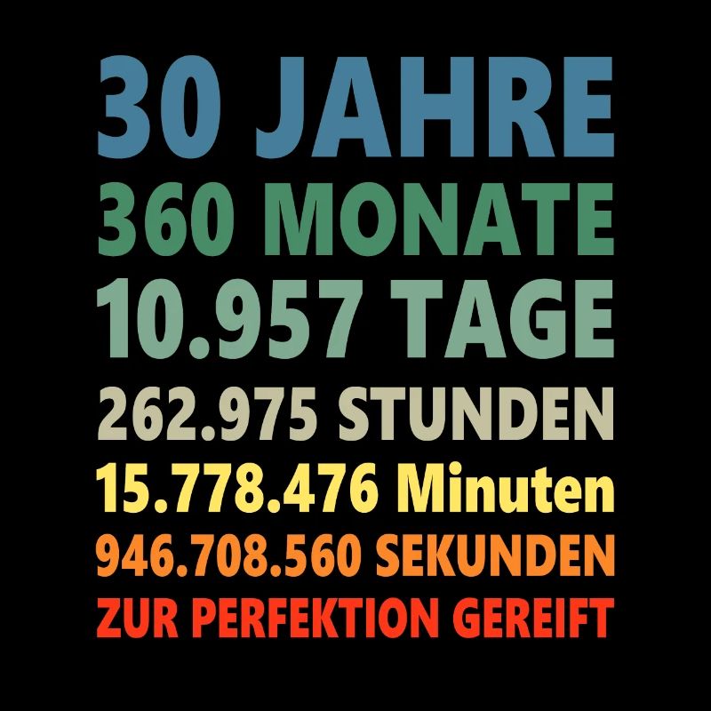 30ster 30 Jahre 30. Geburtstag Geschenk