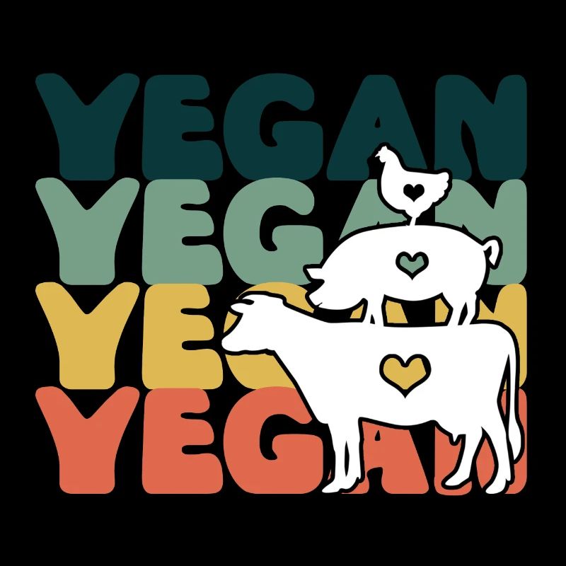 Hippie végétalien végétalien